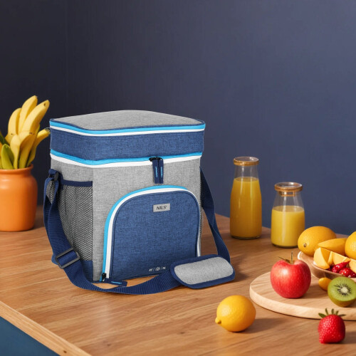 Koeltas, blauw, 15 liter inhoud 2