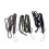 Lot de 3 dragonnes pour téléphone en polypropylène noir 4