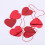 Valentine's Day Heart Ceiling Decor Hanging Garland 5