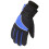 Blaue, wasserdichte Thermohandschuhe für den Winter, Einheitsgröße 2