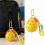 Decorstions sac à dos Clip porte-clés porte-clés-Rose 3