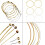 Acoustic Guitar Strings with 3 In 1 String-3 colorful strings 6
