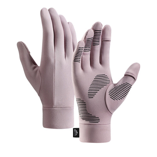 Thermische, winddichte Touchscreen-Handschuhe, lila