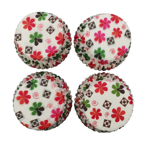 Caissettes à cupcakes en papier nacré (100 pièces)