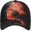 Gorra de béisbol ajustable unisex con estampado de dragón 2