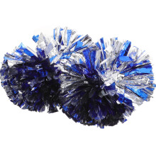 Kék és ezüst színű, PVC-ből készült, 2 db-os Cheer Pompom