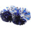 Blå & Silver Cheerleader PVC 2-pack 1