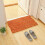 Badmat van pluizig chenille, 40x60 cm, antislip, sneldrogend. 2