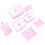 7-teiliges Set rosa Packwürfel – Leichtes Reisegepäck 3