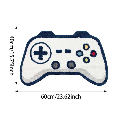 Gaming-Teppich mit Controller-Design – rutschfeste, weiche Bodenmatte 1