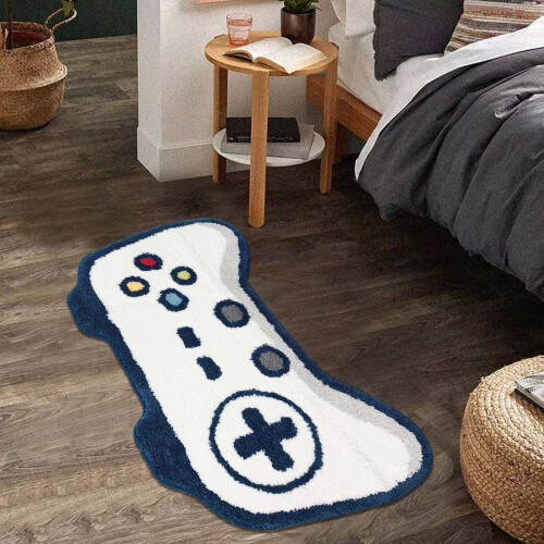Gaming-Teppich mit Controller-Design – rutschfeste, weiche Bodenmatte 2
