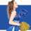 Luchtigere cheerleaderpompons Cheerleaderpompons-wit rood 7