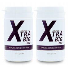 2x XtraBig XXL - 30 kapselia Mieheyden lisäravinne.