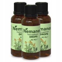 3x NEMANEX - GOCCE PER PASSPOTISMO E MALATTIE DA TOSSINA 30ml