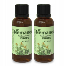 2x NEMANEX - GOUTTES POUR LA PASSPOTITE ET LA MALADIE DES TOXINES 30ml