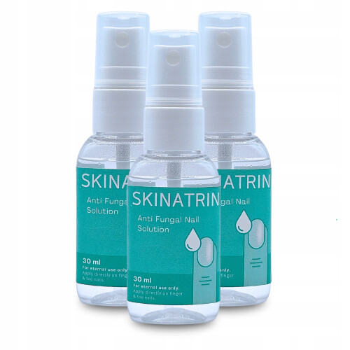 3x SKINATRIN - SPRAY PODEROSO PARA DOENÇAS DOS PÉS E DAS UNHAS! 30ML
