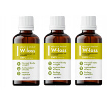 3x W-Loss - Natürliche Tropfen für schnellen Gewichtsverlust 30ml