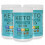 3x KETO PROBIOTIX PROBIOTIC - Kosttilskud til vægttab 120g 1