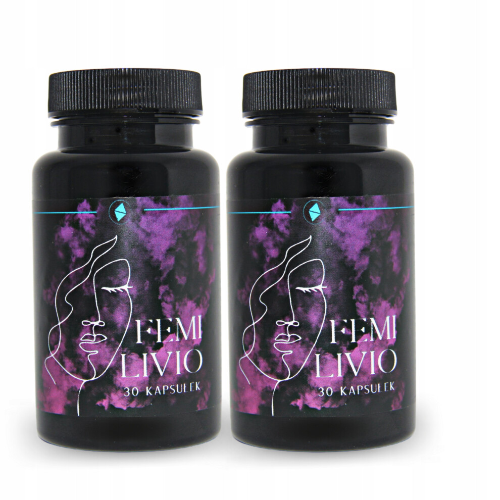 2x FEMILIVIO - LIBIDO AND ORGASM IMPROVEMENT CAPSULES FOR WOMEN 30 capsules SHS