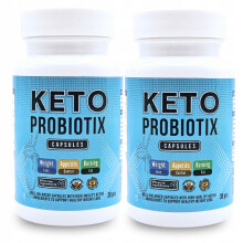 2x Keto Probiotix Caps - Cápsulas eficazes para perda de peso saudável 30pcs.