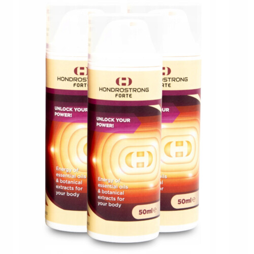 3x Hondrostrong Forte żel 50ml