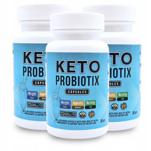 3x Keto Probiotix Caps - Αποτελεσματικές κάψουλες για υγιή απώλεια βάρους 30τμχ.