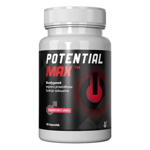 Complemento alimenticio Potential Max para hombres - 30 cápsulas