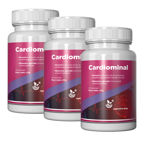 Cardiominal - 90 Capsules (3 x 30 Capsules) - 3 Doses