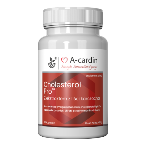 Complément alimentaire A-cardin Cholesterol Pro gélules d'Artichaut - 30 pcs.