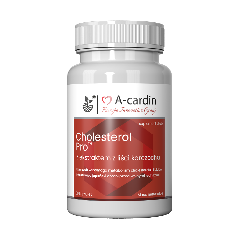 Dietary supplement A-cardin Cholesterol Pro capsules from Artichoke - 30 pcs.