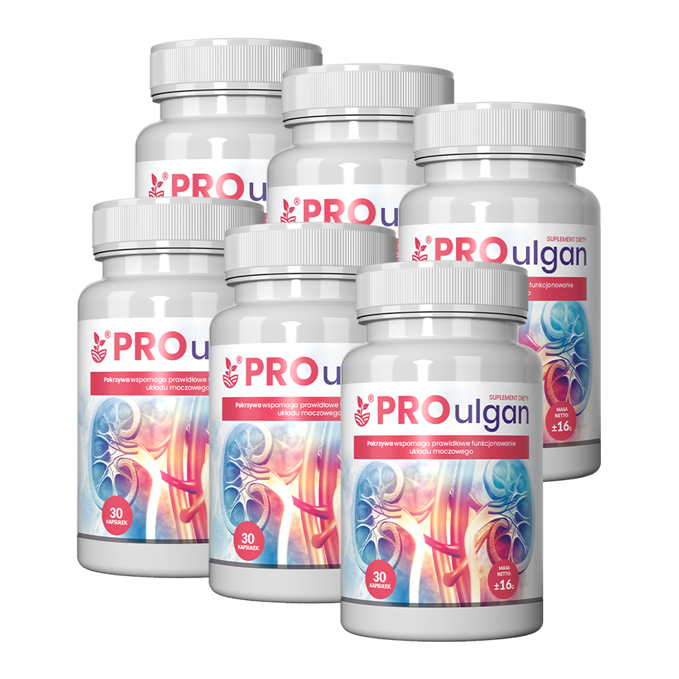 ProUlgan - urinary tract support 180 capsules.
