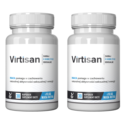 VIRTISAN : Αντρικό συμπλήρωμα με Muira Puama, Maca, Ginkgo 60 κάψουλες