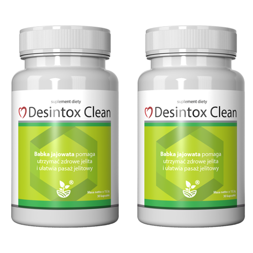 Desintox CLEAN Καθαρισμός μελιτζάνας με σπόρους ελαιοκράμβης Psyllium - βότανα 60 κάψουλες