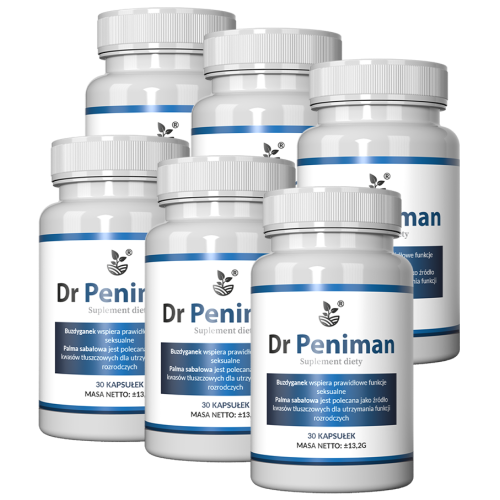 6x DR PENIMAN suplement diety 30 sztuk