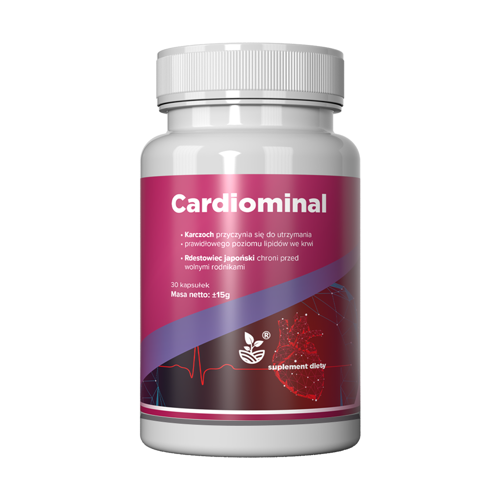 Dietary supplement Cardiominal with artichoke extract - 30 capsules
