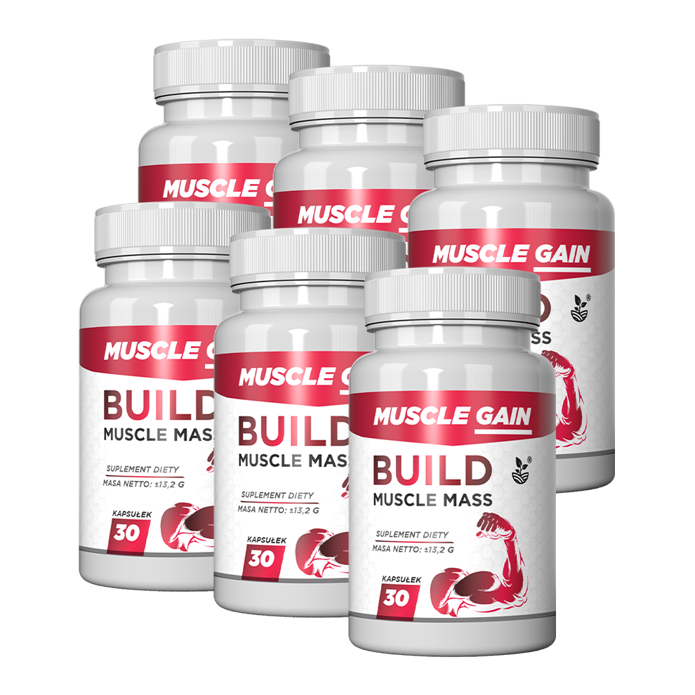 Muscle Gain Sarsaparilla L-arginine Oat Mace Sabal Palm 180 caps
