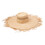Distressed Trim Raffia Straw Hat with Hollowout Design Sun-1 1