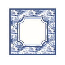 Spacious 80cm Square Mahjong Table Mat Showcasing Beautiful-C