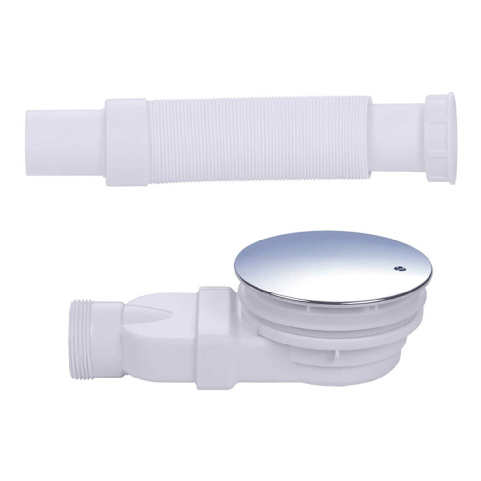 Sink Sewer Pipe P-Type Flexible Bath Tub Drain Pipe Anti-Leakage 7754003711311