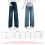 Trendy Pregnancy Fabric Pants Bootcut Maternity-Navy Blue M 4