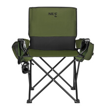 Sedia da turista, verde, pieghevole, leggera