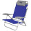 Folding Tourist Chair, Blue-Gray, Compact Design 1