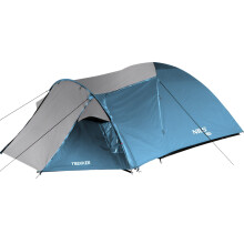 Tenda da campeggio, blu-grigio, 2 persone, leggera
