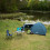Tenda da campeggio, blu-grigio, 2 persone, leggera 6