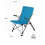 Folding Tourist Chair, Blue, Compact and Portable 3