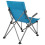 Folding Tourist Chair, Blue, Compact and Portable 4