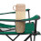 Sedia da campeggio pieghevole, verde-nero 7