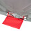 Pop-Up-Strandzelt, Rot-Grau, UV-Schutz 8