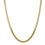 Collar de espiga chapado en oro de 18 quilates, 18" 1
