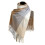 Xale/cachecol feminino xadrez oversized 1